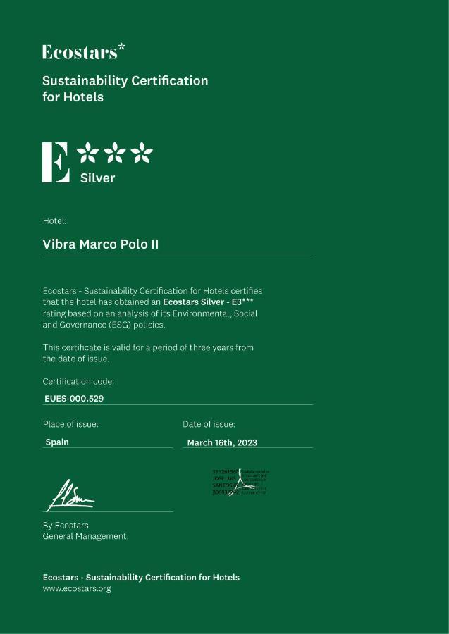 Sant Antoni de Portmany Hotel Vibra Marco Polo II - Adults Only מראה חיצוני תמונה